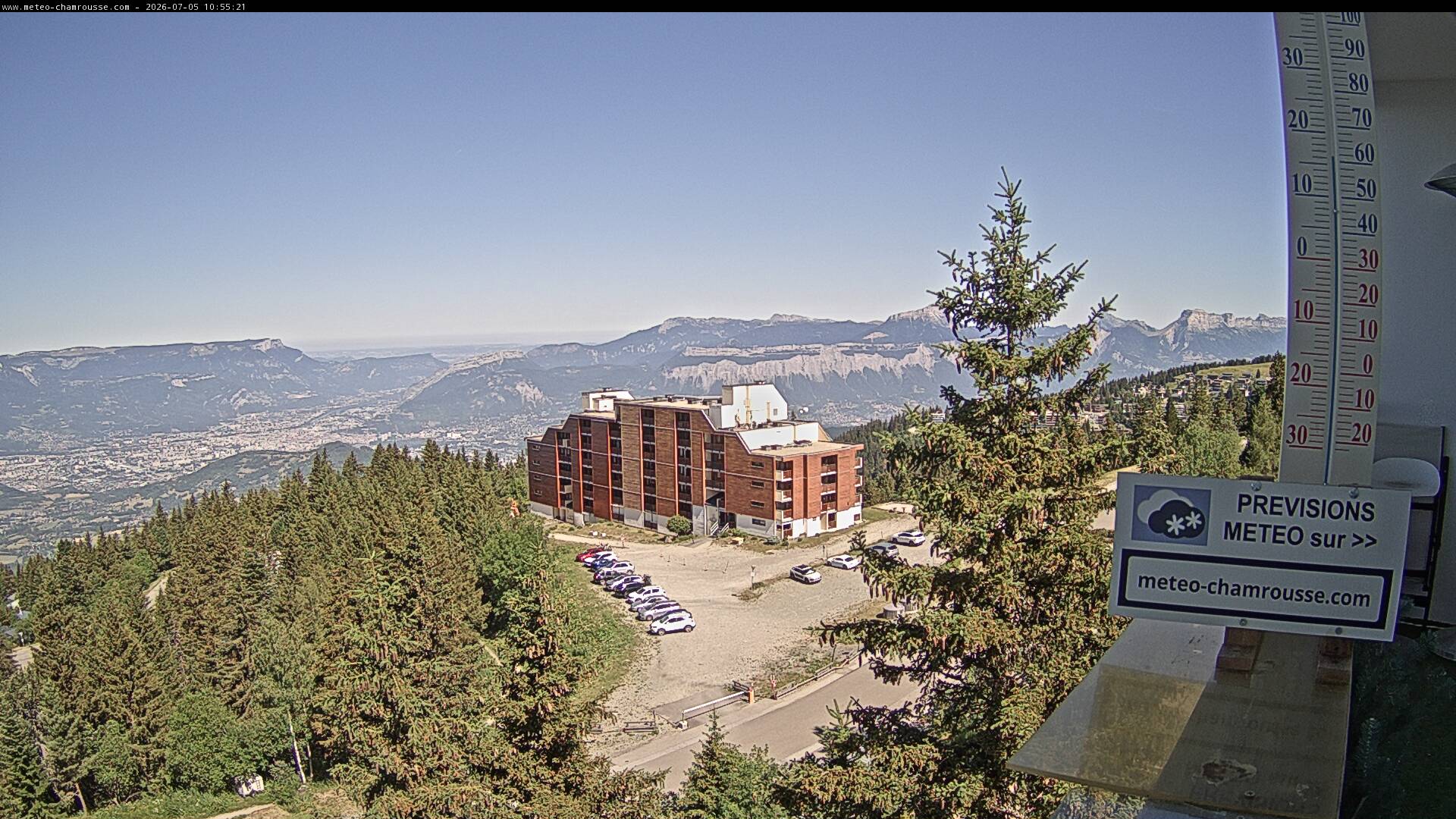 Vue Grenoble & Vercors (1800m)